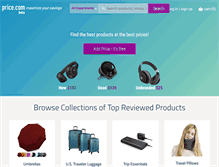 Tablet Screenshot of price.com